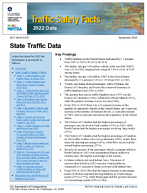 Traffic Safety Facts 2022 Data State Traffic Data