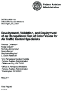 Development Validation and Deployment of an Occupational Test of Color Vision for Air Traffic Control Specialists
