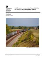 Risk evaluation framework and selected metrics for tank cars carrying hazardous materials