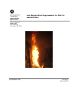 Heat Release Rate Requirements for Railcar Interior Finish