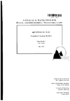 Evaluation of Pavement Shoulders