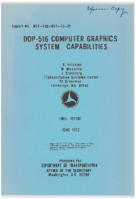 DDP516 Computer Graphics System Capabilities