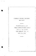 Interstate Commerce Commision Report of the Accident  Investigation Occuring on the TEXAS ELECTRIC KIRKLAND TX