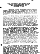 Interstate Commerce Commission Report of the Accident  Investigation Occurring on the PENNSYLVANIA RAILROAD LEWISTOWN JCT PA