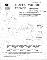 Traffic Volume Trends February 1995