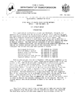 Field trial of gravel stabilization methods  Route 1 CyrVan Buren ME  1st interim report