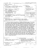 Land Use Impact of Improving Gessner Road in a Developing Area in Houston Texas