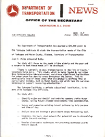 Department of Transportation News Urban Mass Transportation Administration UMTA 732