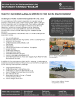 Traffic Incident Management for the Rural Environment