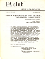 FA Club Notice to All Employees