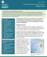 Implementing Regional Resilience Projects Makah Tribe