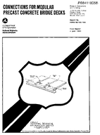 Connections for Modular Precast Concrete Bridge Decks