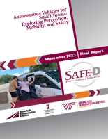 Autonomous Vehicles for Small Towns Exploring Perception Accessibility and Safety