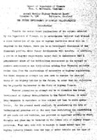 The Future Development of Highway Transportation  Report of the Department of Finance