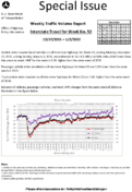 Special Issue  Weekly Traffic Volume Report Interstate Travel for Week No 52 12272021  122022