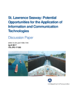 St Lawrence Seaway  potential opportunities for the application of information and communication technologies  discussion paper
