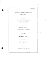 Interstate Commerce Commision Report of the Accident  Investigation Occuring on the PENNSYLVANIA RAILROAD CLEVELAND OH