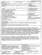 Procedures for Estimating Demographic Data for TRIPCAL5