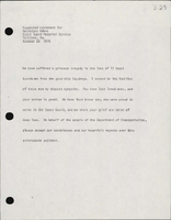 Suggested Statement for Secretary Adams Coast Guard Memorial Service