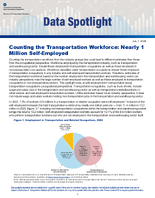 Counting the Transportation Workforce Nearly 1 Million SelfEmployed