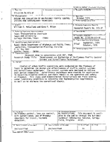 Design and Evaluation of OnFreeway Traffic Control Systems and Surveillance Techniques
