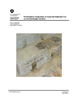 Performance Evaluation of Concrete Railroad Ties on the Northeast Corridor