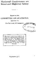 Report of the Committee on Statistics