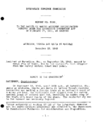 Interstate Commerce Commision Report of the Accident  Investigation Occuring on the ATCHISON TOPEKA AND SANTA FE RAILWAY MARCELINE MO