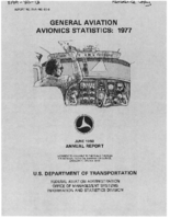 General aviation avionics statistics  1977