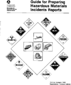 Guide for preparing hazardous materials incident reports