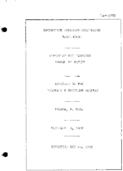 Interstate Commerce Commision Report of the Accident  Investigation Occuring on the COLORADO AND SOUTHERN RAILWAY FOLSOM NMEX