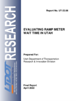 Evaluating Ramp Meter Wait Time in Utah