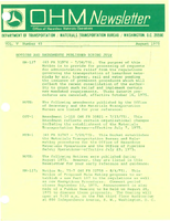 Office of Hazardous Materials Newsletter August 1975