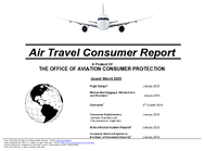 Air Travel Consumer Report March 2025