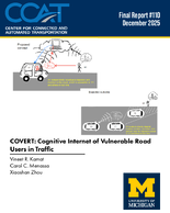 COVERT Cognitive Internet of Vulnerable Road Users in Traffic