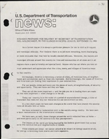 Remarks Prepared for Delivery by Secretary of Transportation Neil Goldschmidt to the Illinois Municipal League