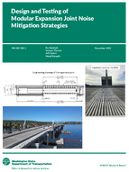 Design and Testing of Modular Expansion Joint Noise Mitigation Strategies