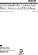 Accident models for twolane rural roads  segments and intersections