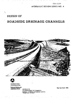 Design of Roadside Drainage Channels Hydraulic Design Series HDS 4