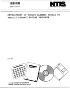 Development of finite element models to predict dynamic bridge response