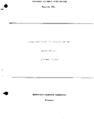 Interstate Commerce Commision Report of the Accident  Investigation Occuring on the HUDSON AND MANHATTAN JERSEY CITY NJ