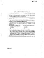 CAM 1 Supplement No 1  Revision To CAM 1 Dated October 1952