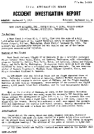 Investigation of Aircraft Accident WEST COAST AIRLINES PULLMAN WASHINGTON 19560226