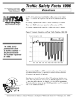 Traffic Safety Facts 1996 Pedestrians