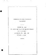 Interstate Commerce Commision Report of the Accident  Investigation Occuring on the ST LOUISSAN FRANCISCO RAILWAY BRIDGE JCT AR