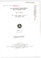 Rail Transportation Requirements for Coal Movement in 1985