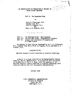 An Investigation of Prediction of Success in Naval Flight Training