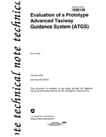 Evaluation of a Prototype Advanced Taxiway Guidance System ATGS