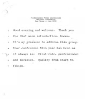 FAA Administrator James B Busey Speeches May 1990