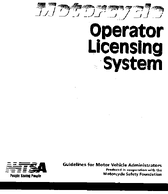 Motorcycle Operator Licensing System